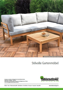 Sitz- und Liegemöglichkeiten für Ihren Garten Sitz- und Liegemöglichkeiten für Ihren Garten