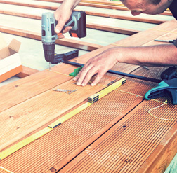 Verlegeanweisung Holzterrasse